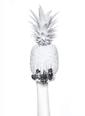 BRIGHTNESS DARK AND WHITE FRUIT N.04 — fotografia d'arte in edizione limitata di Andrea Piunti